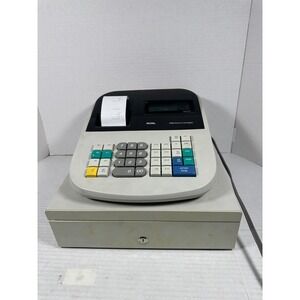 Royal 435dx Electronic Cash Register with Cash Drawer and Thermal Printer Gray